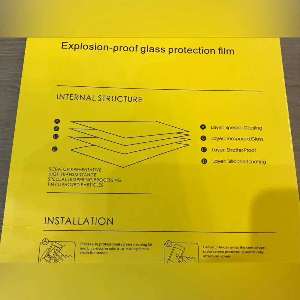 Tempered Glass Screen Protector for iPad